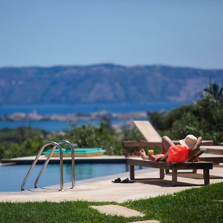 Agarathos Traditional Rooms - Pool - Kaliviani -On The Road To Balos Bagian luar foto